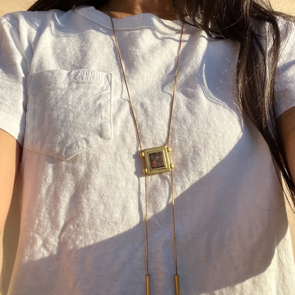 Madewell Bolo Gold Necklace